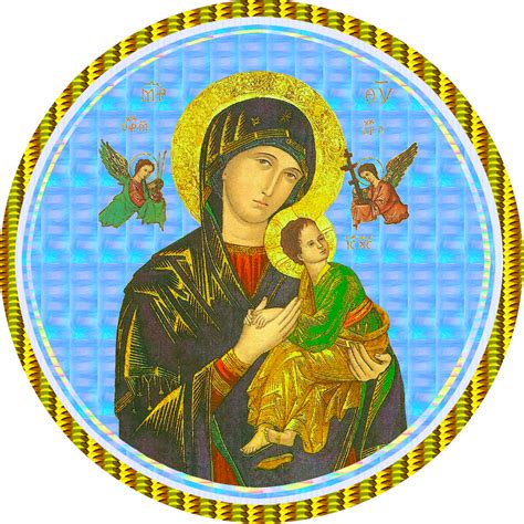 Santa Maria Mother Dios Virgin Mary