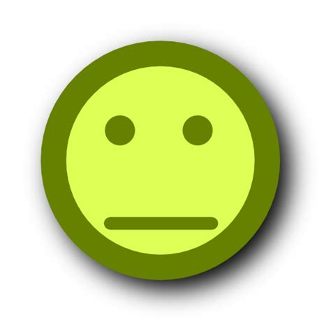 Straight Face Emoji Transparent Background Emotion Mouth People