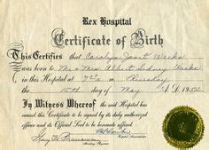 A basic printable birth certificate with an elaborate, historic font and decorative black border. Fake Birth Certificate | Birth certificate online | Birth certificate template, Fake birth ...