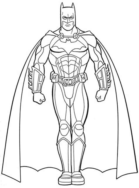Print And Download Batman Coloring Pages For Your Children