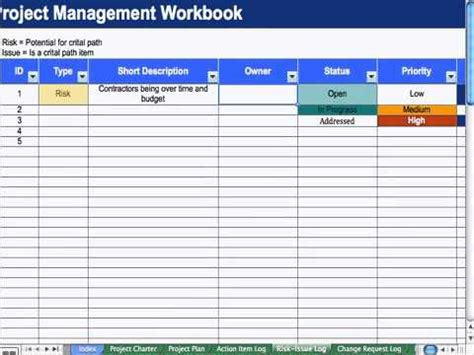 The template lists out the significance as well as the you would now need to take steps to solve the issue. (5) Risk & Issue Log - Project Management - YouTube