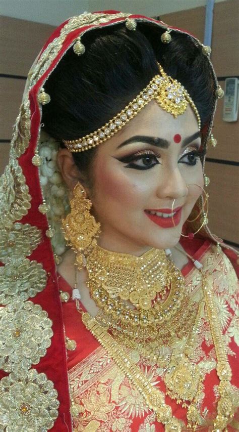 Bangladeshi Bride Bengali Bridal Makeup Bridal Makeup Wedding Bridal Jewellery Indian