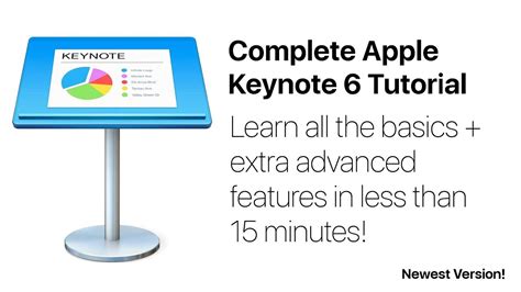 Complete Keynote 6 Tutorial Full Quick Classguide Extras In 4k