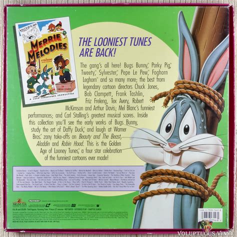 The Golden Age Of Looney Tunes Vol2 1931 1948 1992 5 X Laserdisc