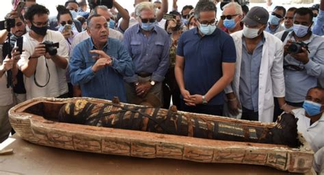 Watch Ancient Egyptian Mummy Coffin Opened For The First Time In 2500