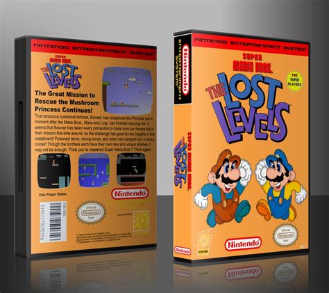 Super Mario Bros The Lost Levels Nes Cartridge Note Unless Of Course