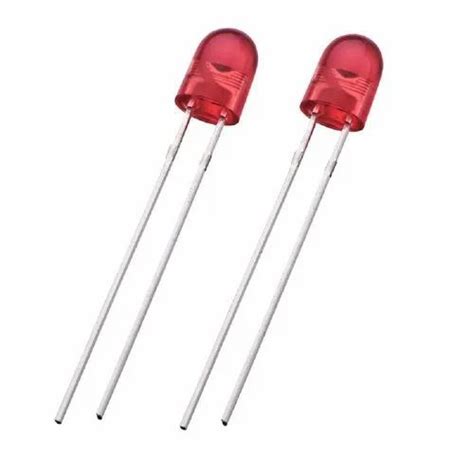 Led 5mm Oval Red Diffused At Rs 05piece Mumbai Id 23698736762