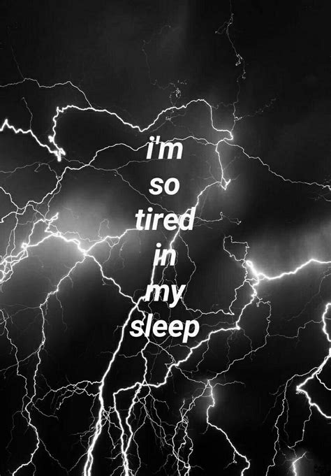Im So Tired In My Sleep Tired Rollins Band Theme Dark Color