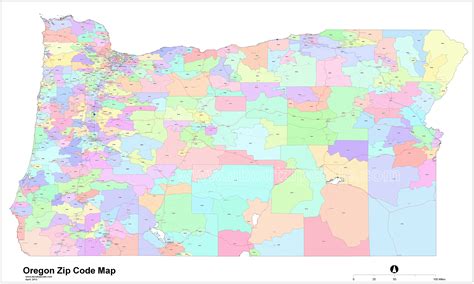 Oregon Zip Code Map With Counties Zip Code Map Oregon Nevada California Gambaran