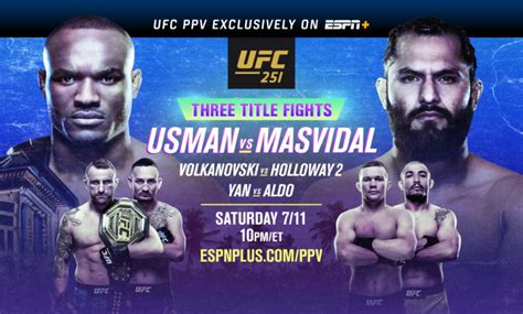 Ufc 251 Fight Island Preview Predictions Start Time And How To