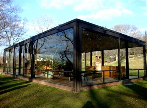 Glass House Philip Johnson Plan Farnsworth Dimensions Home Decorators 556