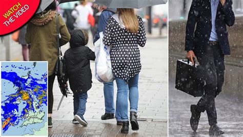 uk weather forecast brits set to be hit with month s worth of rain in 24 hours mirror online