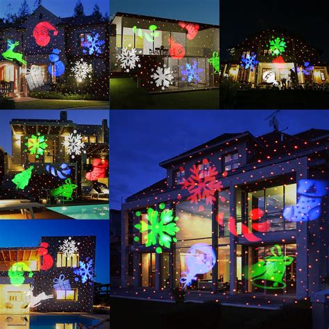 Unifun Christmas Laser Projector Light Bright Led Landscape Spotlight