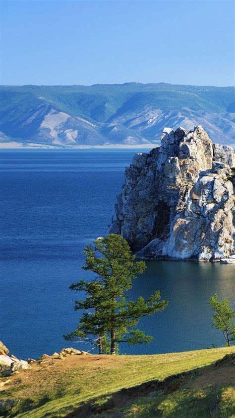 Beautiful Lake Baikal Siberia Russia It Is The Worlds Oldest And