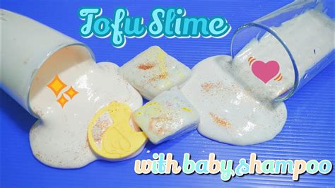 You can use borax and glue. How to make tofu slime with baby shampoo! - YouTube
