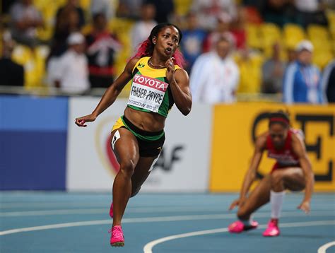 Shelly Ann Fraser Prycecrowned Worlds Fastest Runner Walkwithme