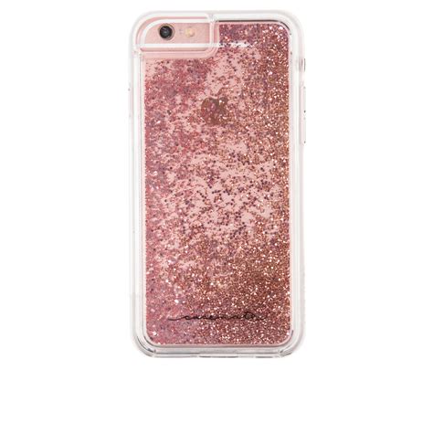 Case Mate Waterfall Rose Gold Iphone 6 6s Cm034510 Image 1 Glitter