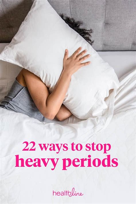 How To Stop Heavy Periods 22 Natural Remedies Medications More