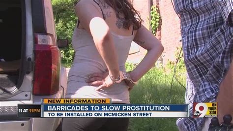 Barricades To Curb Prostitution In Cincinnati Youtube