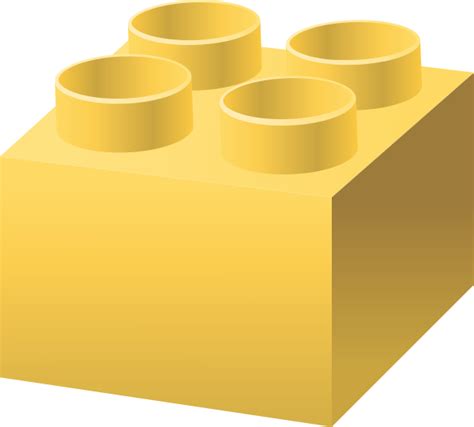 Lego Png Yellow Lego Brick Png Clipart Large Size Png Image Pikpng