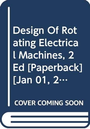 Design Of Rotating Electrical Machines 2 Ed Pyrhonen J