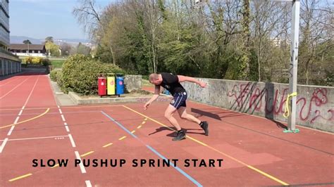 Slow Push Up Sprint Start Upside Strength Exercise Library Youtube