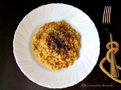 In una pentola per risotti fai sciogliere la noce di burro. Risotto alla liquirizia e zafferano - Cucinare Chiacchierando
