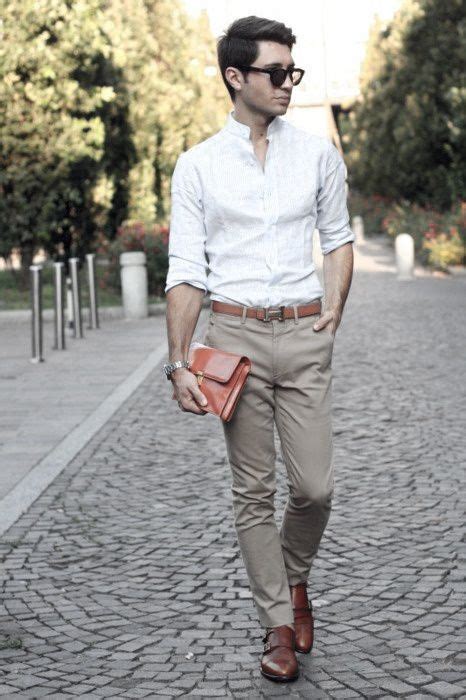 What To Wear With Khaki Pants For Men - 50 Male Outfit Styles
