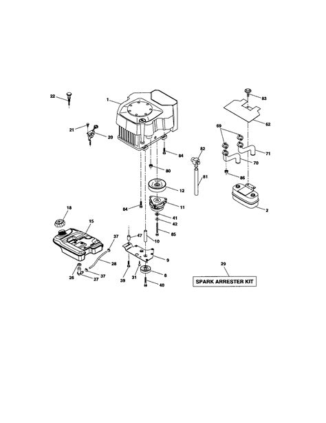 Craftsman Gt5000 Garden Tractor Parts Fasci Garden