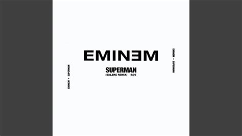Eminem Superman Feat Dina Rae [salzke Remix] Youtube