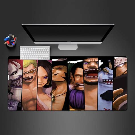 One Piece Mousepads Slide Rgb Mouse Pad Pl1807 Anime Mousepads