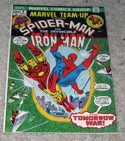 Marvel Team Up 9 Iron Man Vf Human