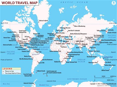 World Travel Map With Images Cool Places To Visit