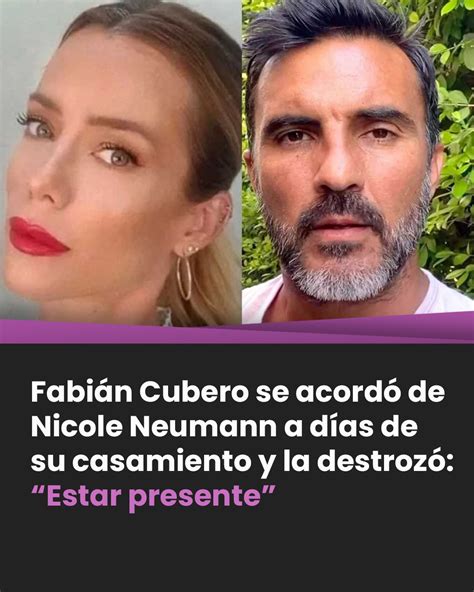 La 100 Fm FabiÁn Cubero Se AcordÓ De Nicole Neumann A