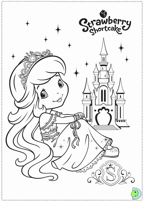 Strawberry Shortcake Coloring Pages Coloring Home
