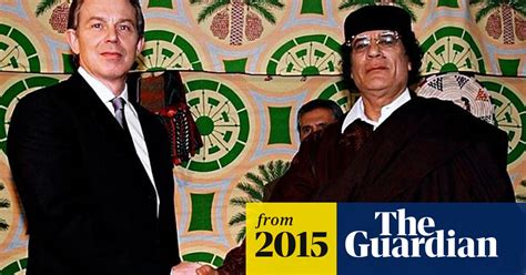 Cooperation Between British Spies And Gaddafis Libya Revealed In