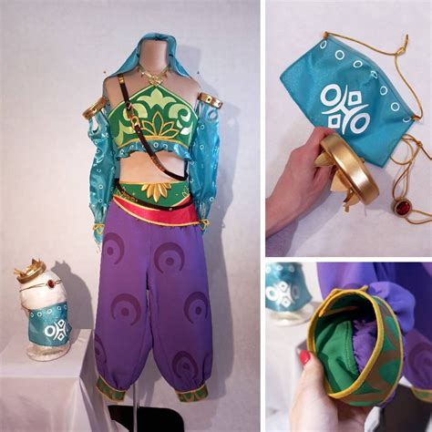 Link Gerudo Outfit From The Legend Of Zelda Botw Cosplay Etsy