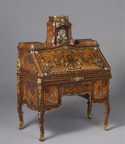 Bureau En Pente 1760s Abraham Roentgen Expensive Furniture