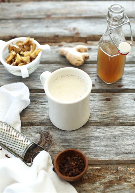 Ginger Tea Latte Minimalist Baker Recipes