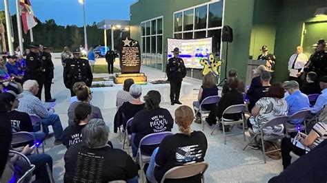 Flagler County Deputies Honor Fallen Law Enforcement Heroes At