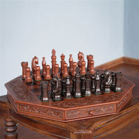 Unicef Market Hand Carved Wooden Chess Set Game Of Skill