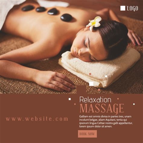 Beauty Spa Massage Center Advertisement Template Postermywall