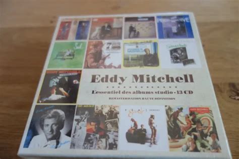 EDDY MITCHELL L Essentiel Des Albums Studio Coffret 13 Cd Neuf