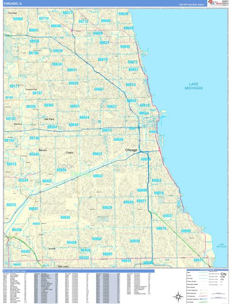 Chicago Zip Code Map Pdf