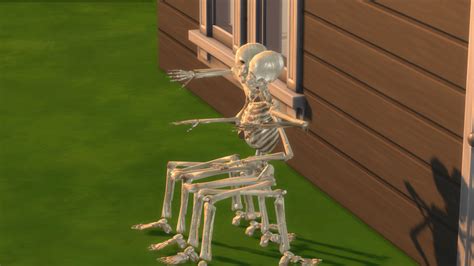 Sims 4 Cc Finds — Skeleton Armchair For The Sims 4