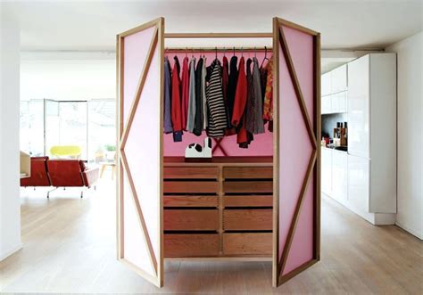 We were faced with a problem, we had to move into a one bedroom flat. Wardrobes Using Pax Wardrobe As Room Divider Using ...