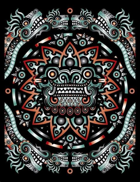 Quetzalcoatl Por Adrian Acosta Meza Adriarte Street Art Graffiti Creativity Aztec Art Mayan Art