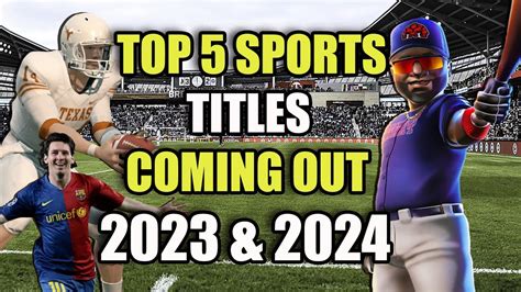 Top 5 BEST Sports Games You Should Play In 2023 2024 YouTube