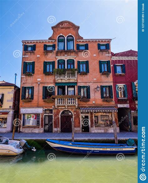 Murano Island Italy April 2018 Editorial Stock Image Image Of