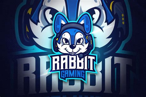 Ad Rabbit Gaming Mascot And Esport Logo By Aqr Studio On